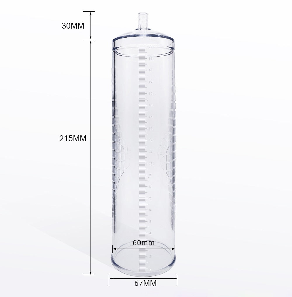 Rev-Pump Gauge Pistol Grip Penis Pump