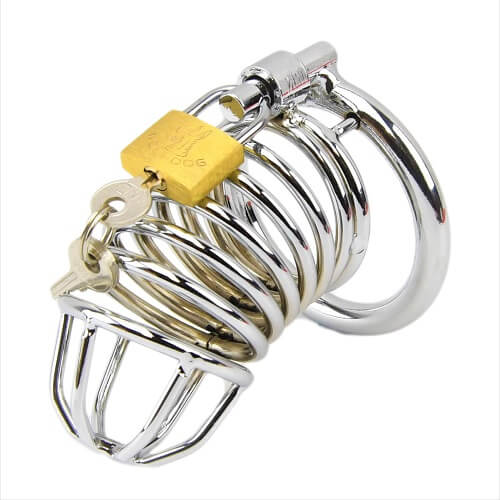 Impound Spiral Male Chastity Device Product Image