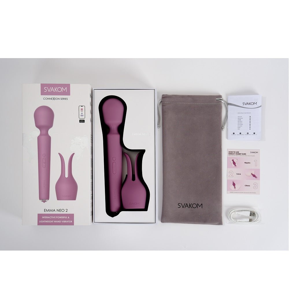 Svakom Emma Neo 2 Wand Vibrator - Sensual Vibes UK