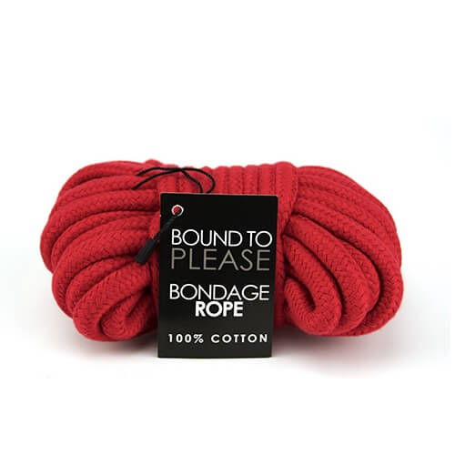 Bound to Please Bondage Rope Red Product Image