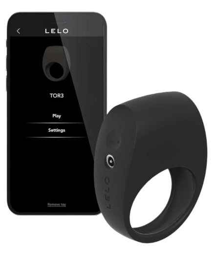 LELO Tor 3 App Controlled Cock Ring Black