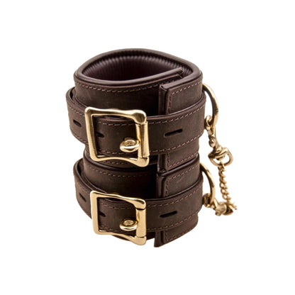 BOUND Nubuck Leather Wrist Restraints
