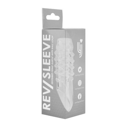 Rev - Sleeves Textured Penis Sleeve with Ball Loop - Sensual Vibes UK