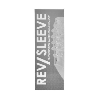 Rev - Sleeves Textured Penis Sleeve with Ball Loop - Sensual Vibes UK