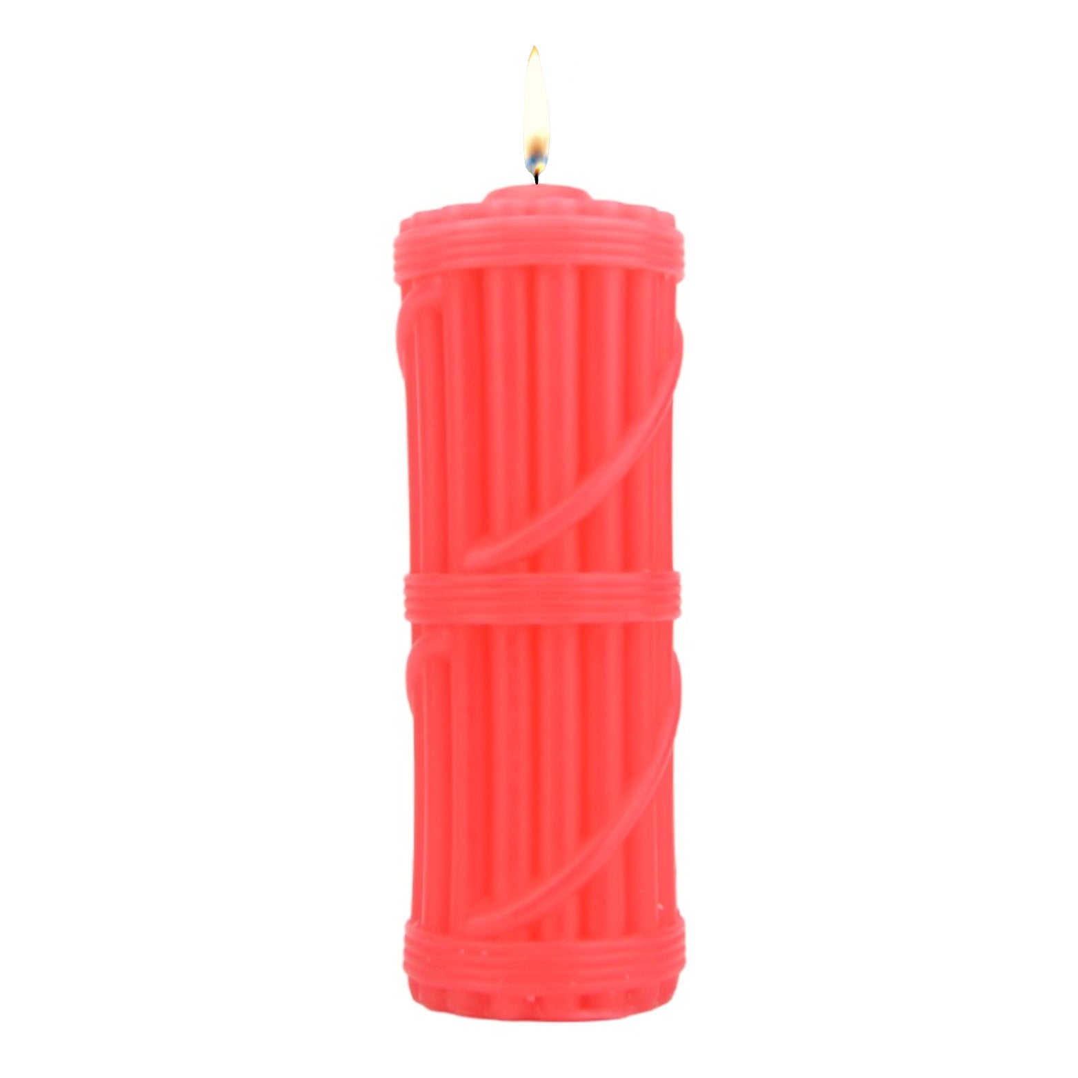 Bound to Play. Hot Wax Candle Red Product Image