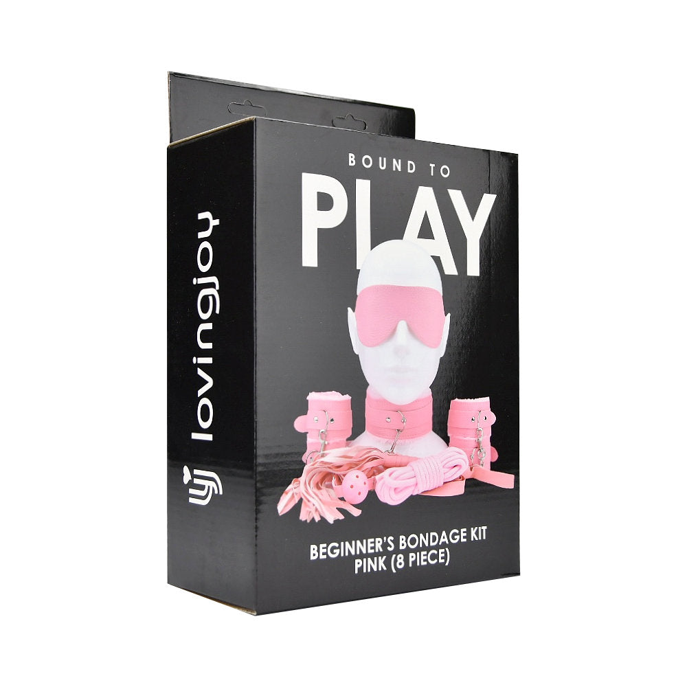 Bound to Play Beginner's Bondage Kit Pink (8 Piece)