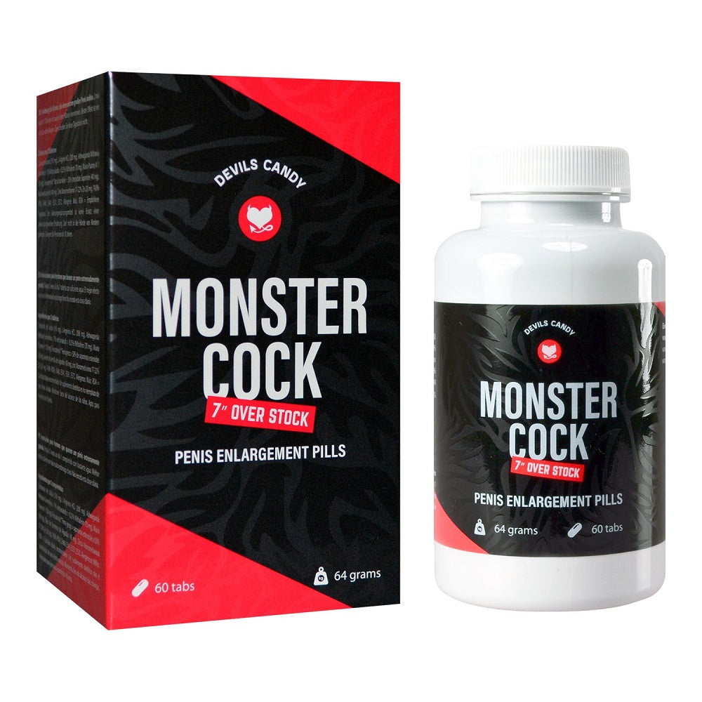 Devils Candy Monster Cock Penis Enlargement Pills (60 Pack)