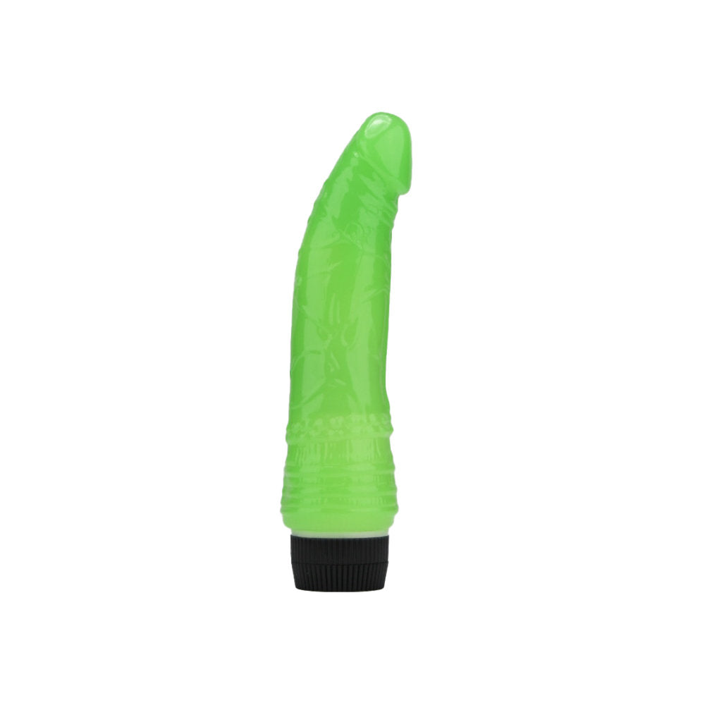 Loving Joy 7 inch Realistic Vibrator Glow in the Dark