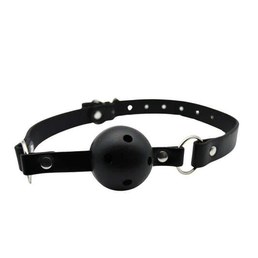 Bound to Play Breathable Ball Gag Black Product Image