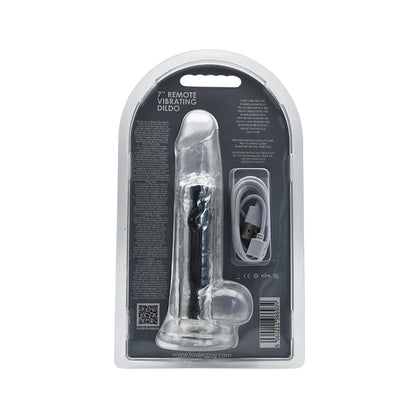 Loving Joy 7 Inch Remote Vibrating Dildo
