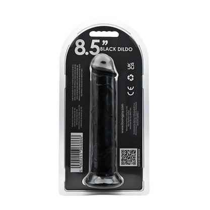 Loving Joy 8.5 Inch Suction Cup Dildo Black