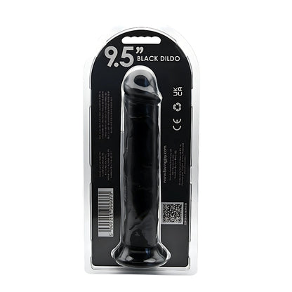 Loving Joy 9.5 Inch Suction Cup Dildo Black