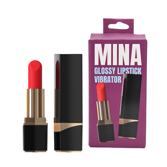 Mina Glossy Lipstick Vibrator