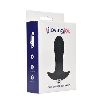 Loving Joy Swirl 7 Function Vibrating Butt Plug