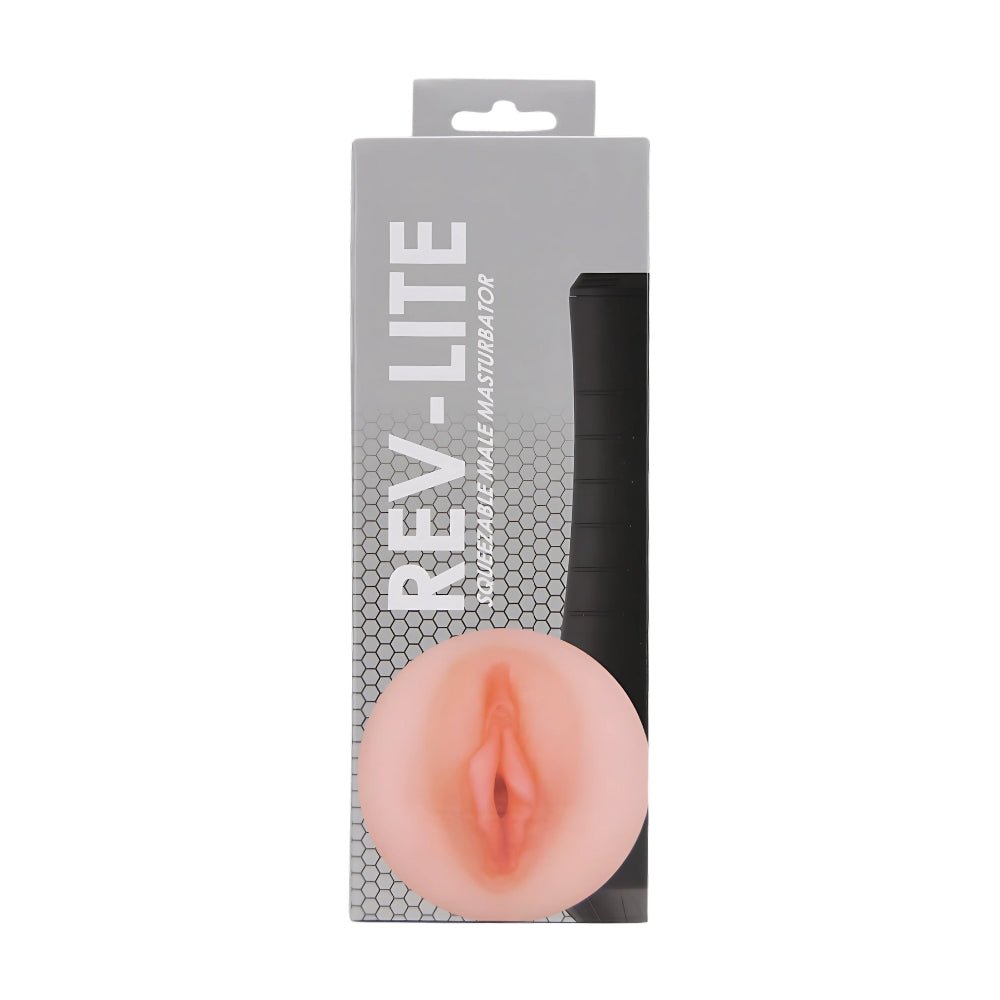 Rev - Lite Squeezable Male Masturbator - Sensual Vibes UK