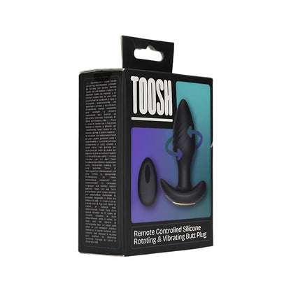 Toosh Remote Controlled Silicone Rotating & Vibrating Butt Plug - Sensual Vibes UK