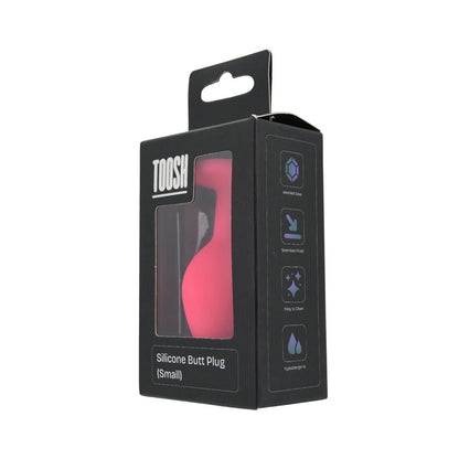 Toosh Pink Silicone Butt Plug Small - Sensual Vibes UK