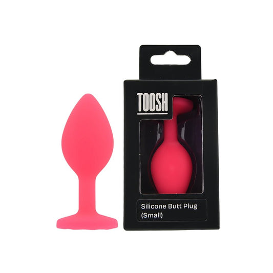 Toosh Pink Silicone Butt Plug Small - Sensual Vibes UK