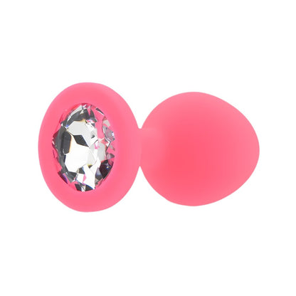 Toosh Pink Silicone Butt Plug Medium - Sensual Vibes UK