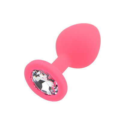 Toosh Pink Silicone Butt Plug Medium - Sensual Vibes UK