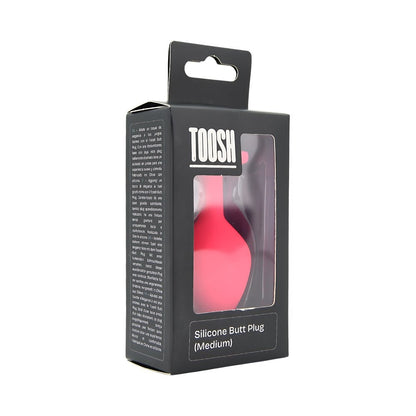 Toosh Pink Silicone Butt Plug Medium - Sensual Vibes UK
