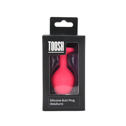Toosh Pink Silicone Butt Plug Medium - Sensual Vibes UK