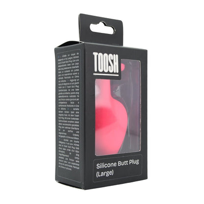Toosh Pink Silicone Butt Plug Large - Sensual Vibes UK