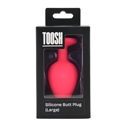 Toosh Pink Silicone Butt Plug Large - Sensual Vibes UK
