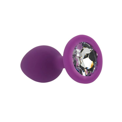 Toosh Purple Silicone Butt Plug Small - Sensual Vibes UK
