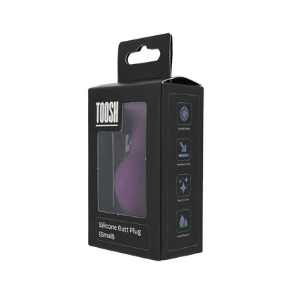 Toosh Purple Silicone Butt Plug Small - Sensual Vibes UK