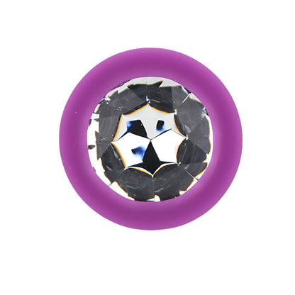 Toosh Purple Silicone Butt Plug Medium