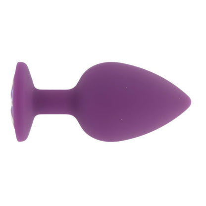 Toosh Purple Silicone Butt Plug Large - Sensual Vibes UK