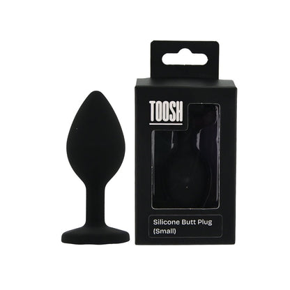 Toosh Black Silicone Butt Plug Small - Sensual Vibes UK