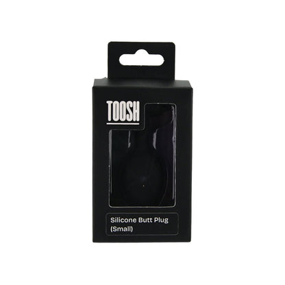Toosh Black Silicone Butt Plug Small - Sensual Vibes UK