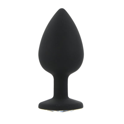 Toosh Black Silicone Butt Plug Large - Sensual Vibes UK