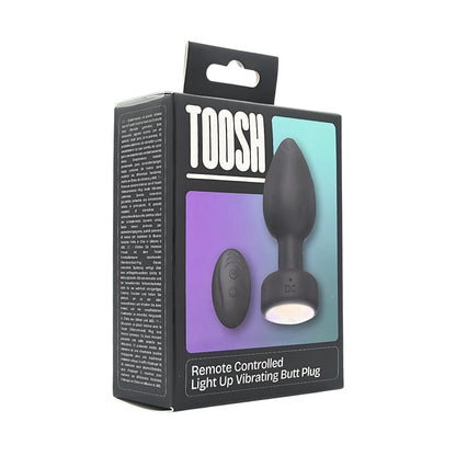 Toosh Remote Controlled Light Up Vibrating Butt Plug - Sensual Vibes UK