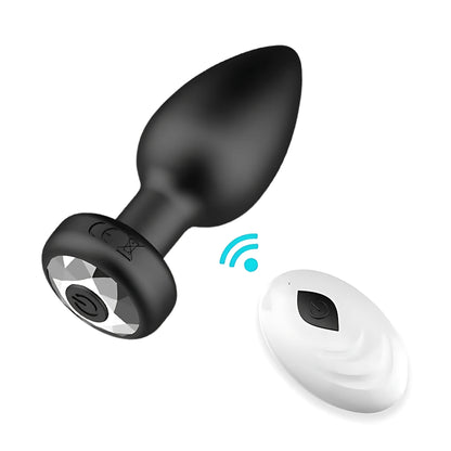 Toosh Remote Controlled Silicone Vibrating Butt Plug