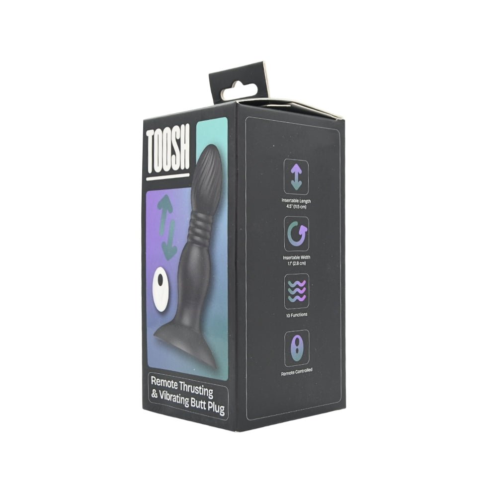 Toosh Remote Controlled Thrusting Butt Plug - Sensual Vibes UK