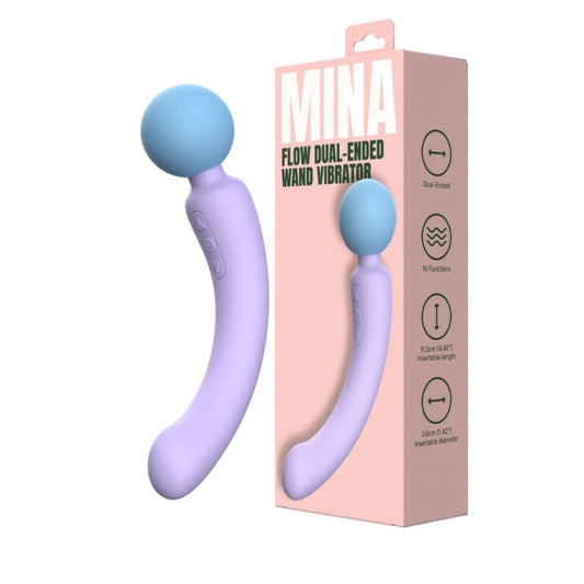 Mina Flow Dual-Ended Wand Vibrator