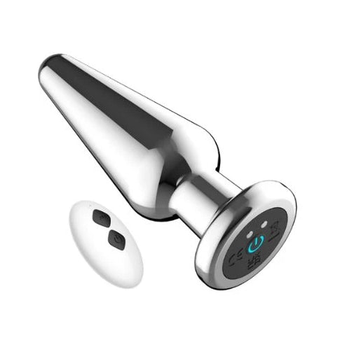 Toosh Remote Controlled Metal Vibrating Butt Plug
