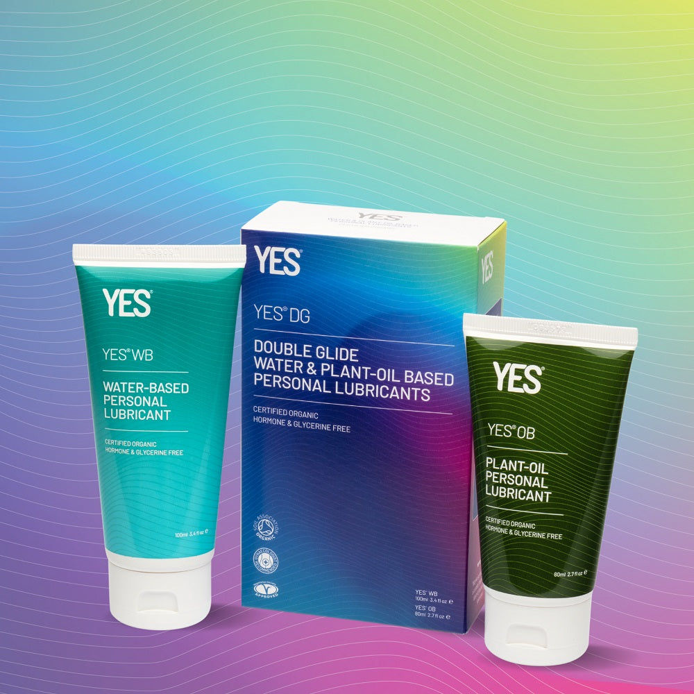 YES Double Glide Natural Lubricant Combo Pack