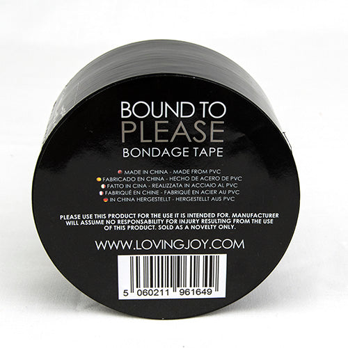 Bound to Please Bondage Tape Black Product Image
