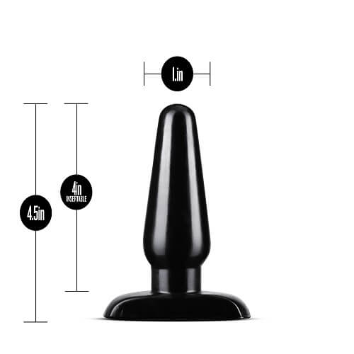 Anal Adventures Basic Plug Kit Black