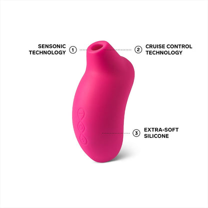 LELO SONA Cruise Clitoral Massager Cerise