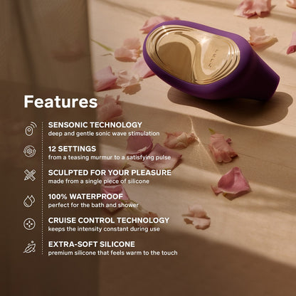 LELO SONA 2 Cruise Clitoral Massager Black
