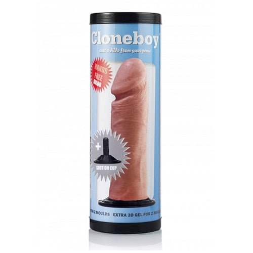 Cloneboy Cast Your Own Silicone Dildo with Suction Cup Kit Vanilla Product Image