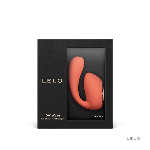 LELO IDA Wave Couples G-Spot Vibrator Coral Red