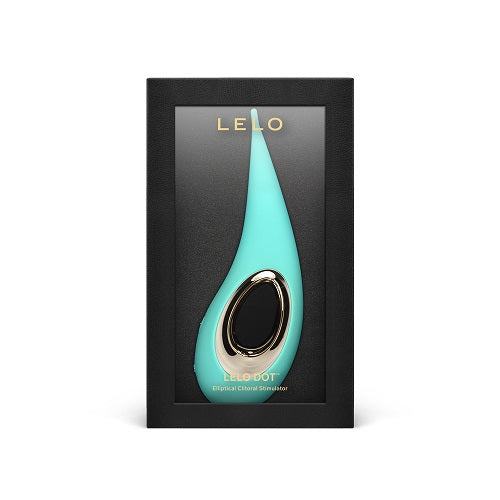 LELO DOT Precision Sonic Motion Clitoral Massager Aqua Packaging Front