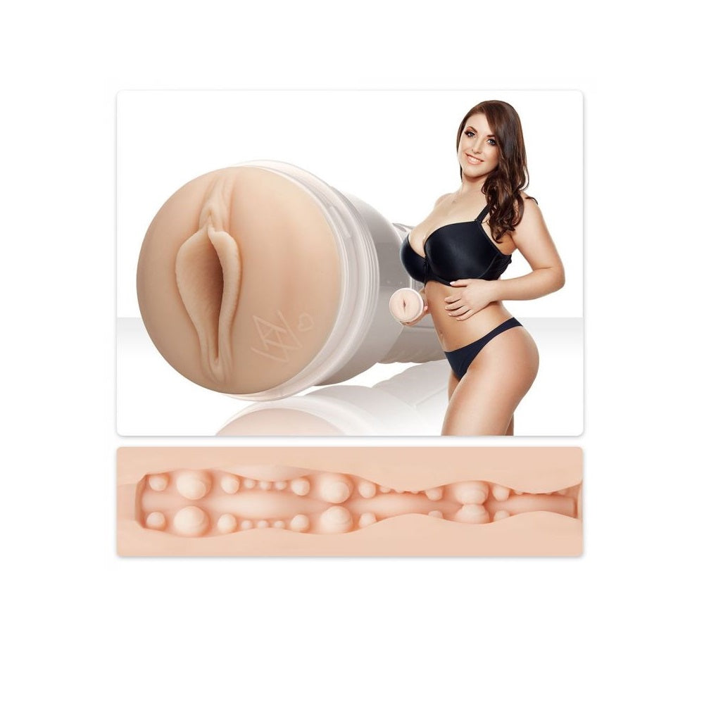Fleshlight Girls Angela White Indulge Textured Male Masturbator Product Image