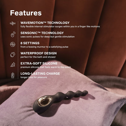 LELO Soraya Anal Beads Violet Dusk